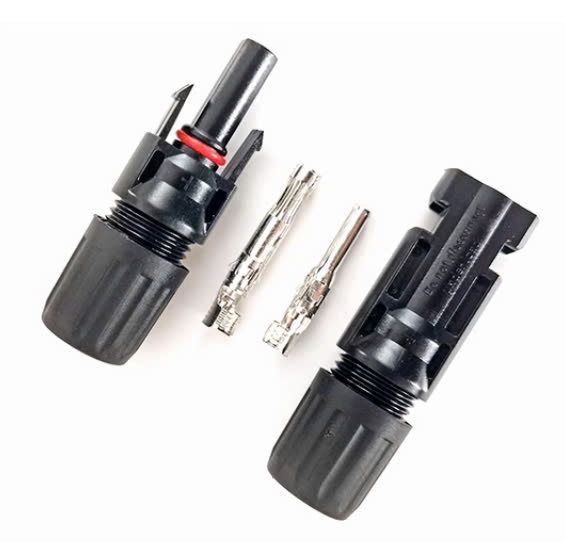 Đầu nối quang điện MC4 phích cắm đực và cái chống thấm nước IP67 đầu nối tấm pin mặt trời